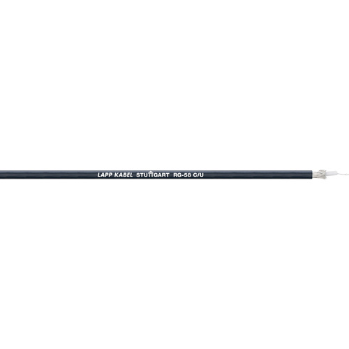 Câble coaxial RG58 C/U LAPP 2170000-1 50 Ω noir Marchandise vendue au mètre