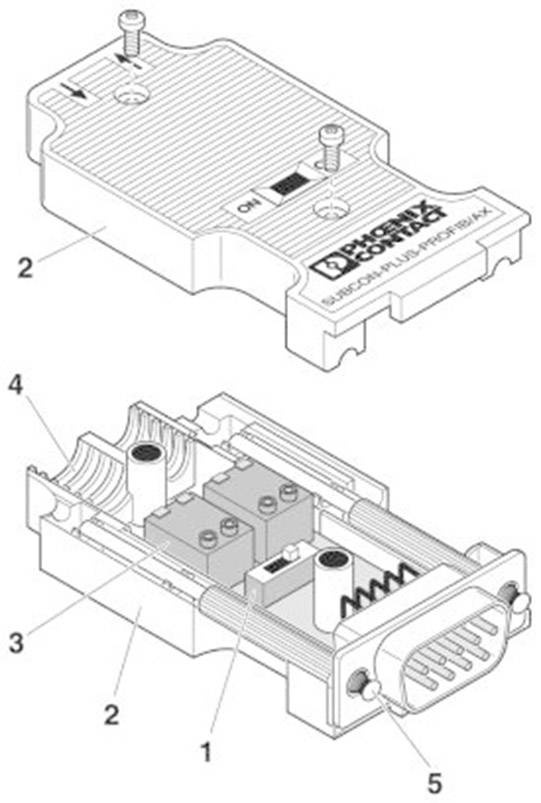 Phoenix Contact Profibus-Stecker Subcon-Plus #2744377
