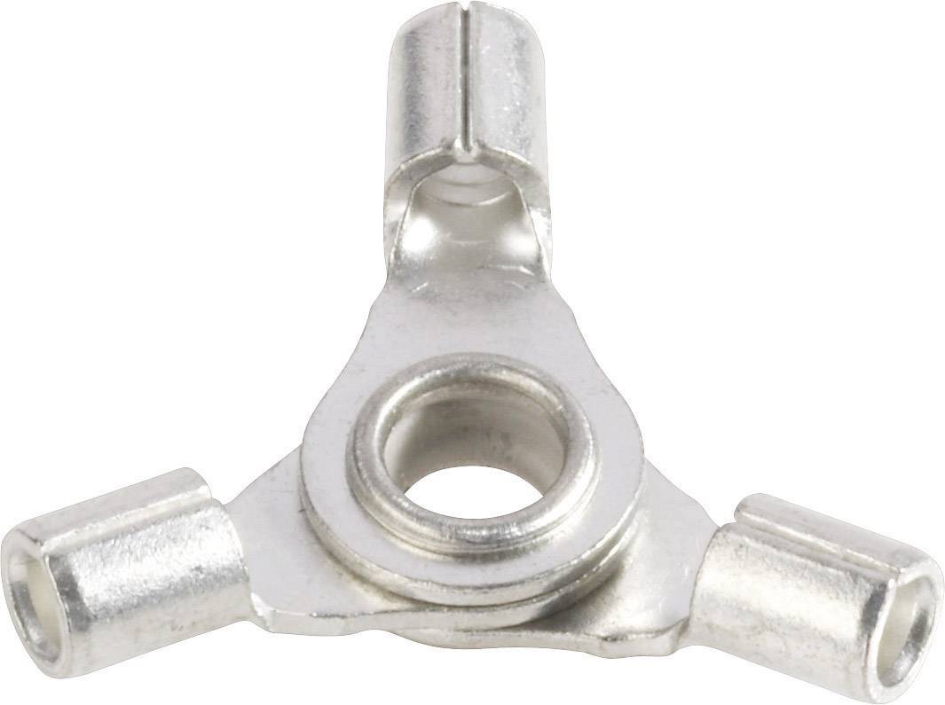 Vogt Verbindungstechnik 3520a3 Quetschverteiler Querschnitt (max.)=2.50mm² Loch-Ø=4mm Unisoliert Metall