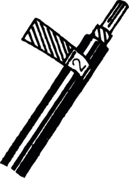 TRU Components 1566879 Bedruckte Klebemarker Aufdruck 1 - 45 606629