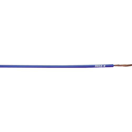 Fil de câblage H05Z-K LAPP 4725011 1 x 0.50 mm² noir Marchandise vendue au mètre