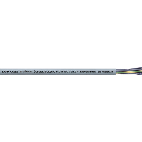 Meterware - Lapp Kabel CLASSIC 110 Steuerleitung 9x0,75mm² 9G0,75 Meterware - Lapp Kabel CLASSIC 110 Steuerleitung 9x0,75mm² 9G0,75