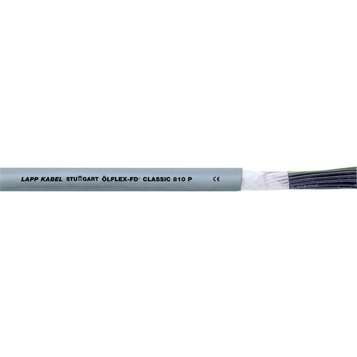 LAPP 26301-100 Schleppkettenleitung ÖLFLEX® CLASSIC FD 810 P 3G 0.50mm² Grau 100m