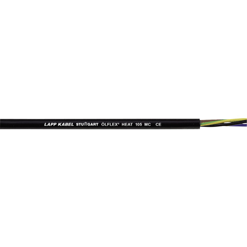 LAPP ÖLFLEX® HEAT 105 MC High-temperature cable 2 x 0.75 mm² Black 26001-100 100 m
