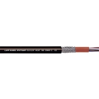 LAPP ÖLFLEX® HEAT 180 EWKF C Hochtemperaturleitung 3G 1.5mm² Schwarz 46314/1 Meterware LAPP ÖLFLEX® HEAT 180 EWKF C Hochtemperaturleitung 3G 1.5mm² Schwarz 46314/1 Meterware