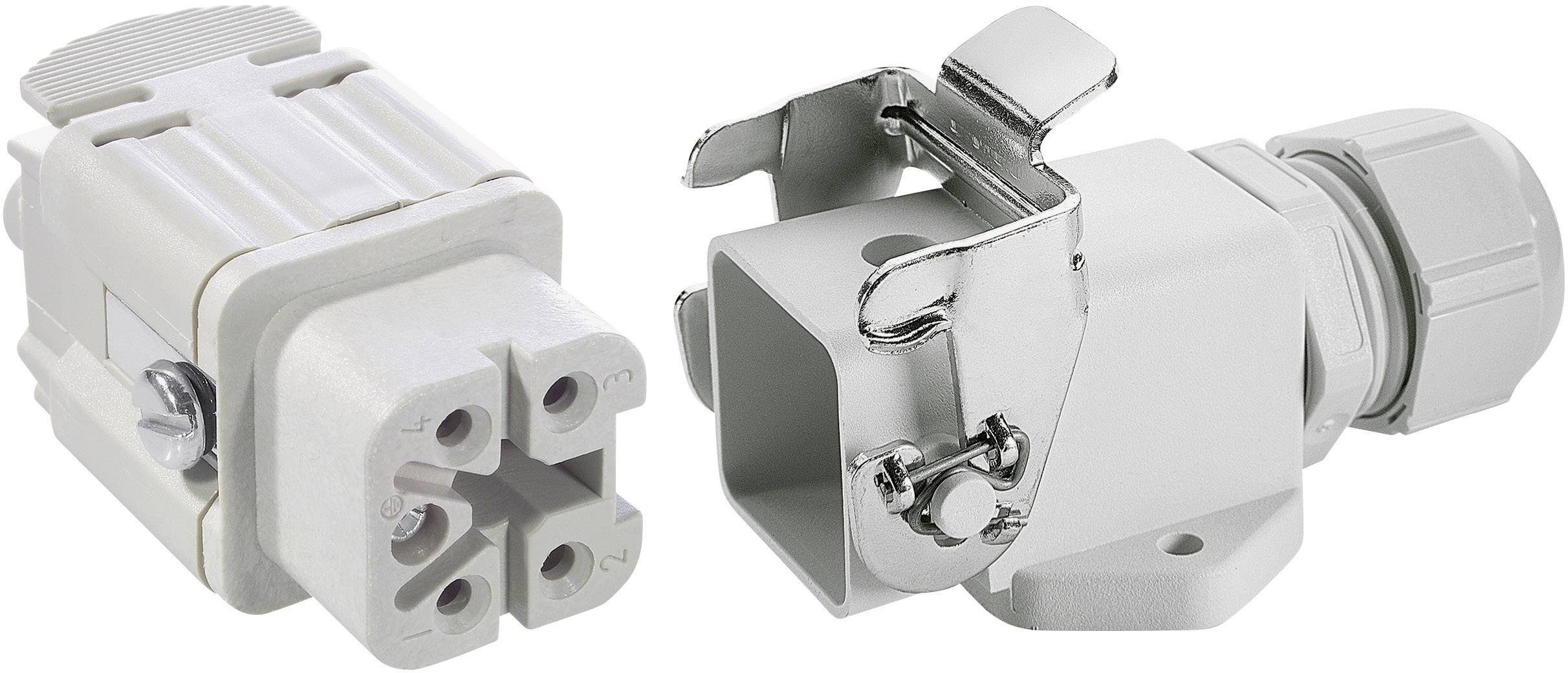 LAPP Steckverbinder-Set EPIC®KIT H-A 4 75009621 4 + PE Schrauben 1 Set