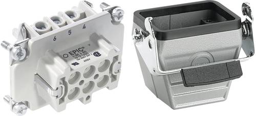 LAPP Steckverbinder-Set EPIC®KIT H-BE 6 75009639 6 + PE Schrauben 1 Set