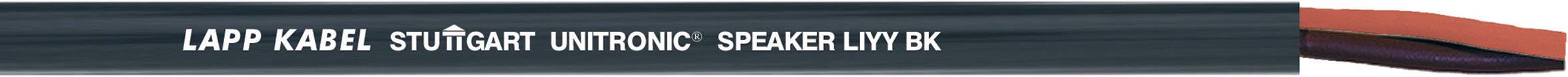 LAPP 1233300 Lautsprecherkabel UNITRONIC® SPEAKER 2 x 1.5 mm² Schwarz Meterware