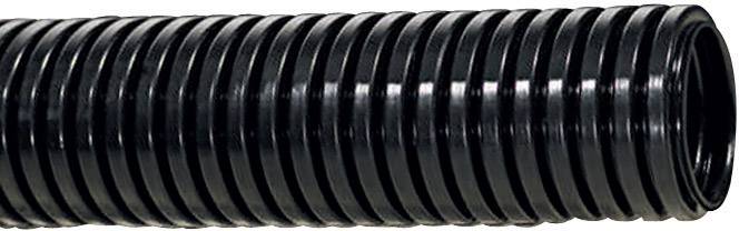 HellermannTyton 166-11204 HG-LW21 Wellrohr Schwarz 16.70mm Meterware