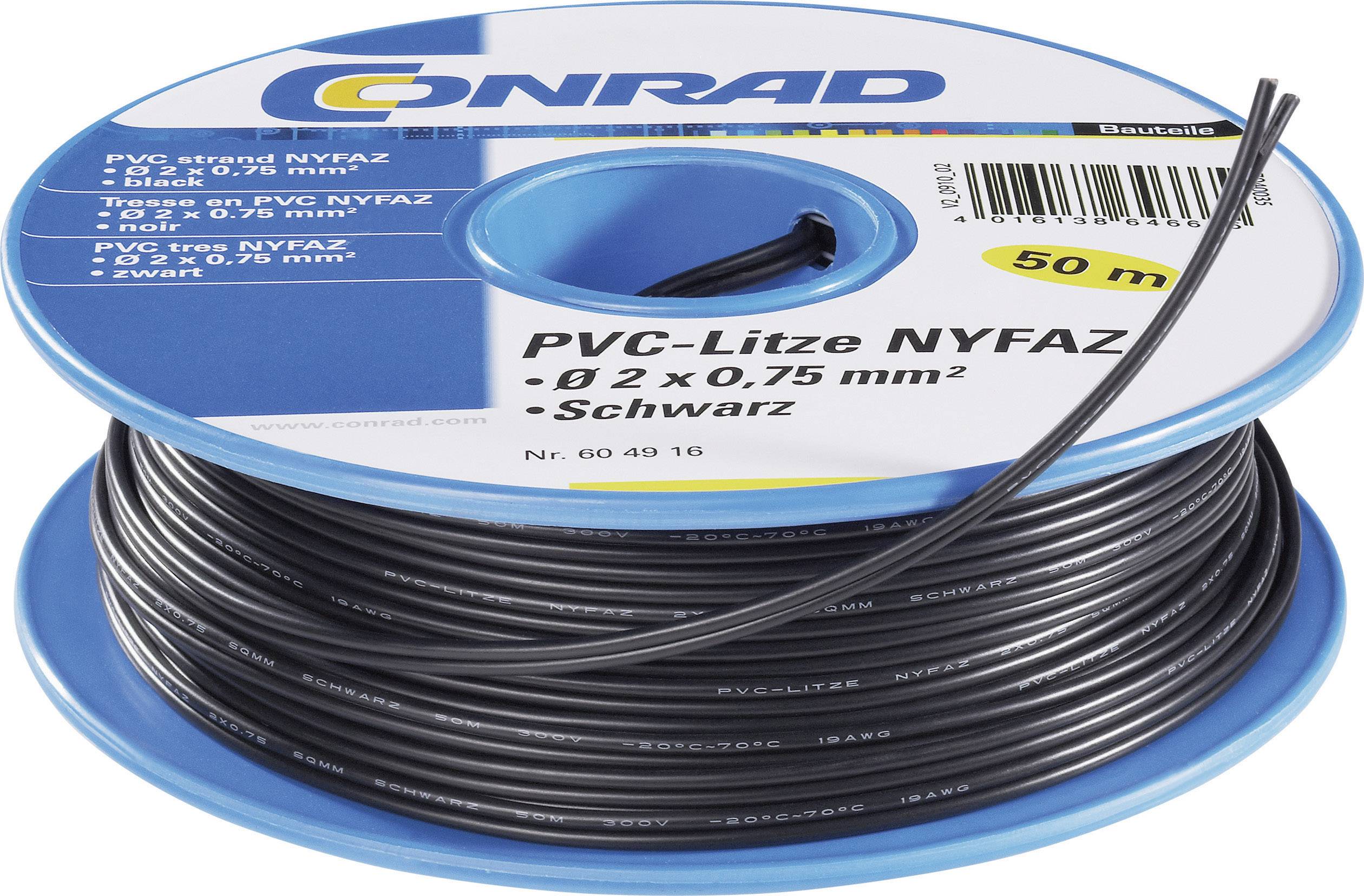 SH1997C161 Litze 2 x 2.50mm² Braun 50m