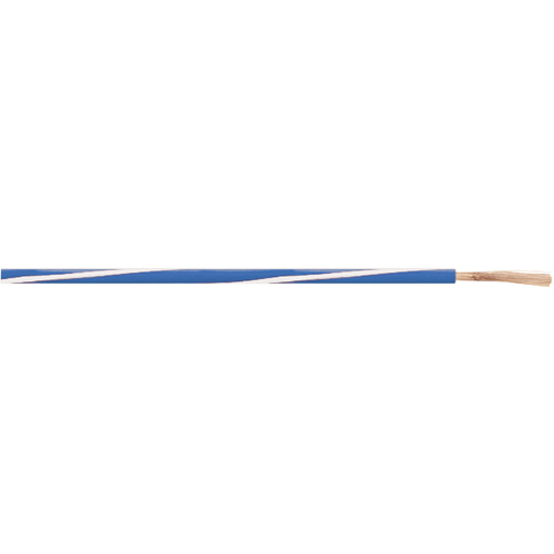 Fil de câblage X05V-K LAPP 4512231S 1 x 0.50 mm² bleu, noir Marchandise vendue au mètre