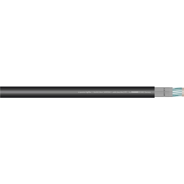 Sommer Cable 100-0451-04 Multicorekabel 4 x 2 x 0.14mm² Schwarz Meterware Sommer Cable 100-0451-04 Multicorekabel 4 x 2 x 0.14mm² Schwarz Meterware