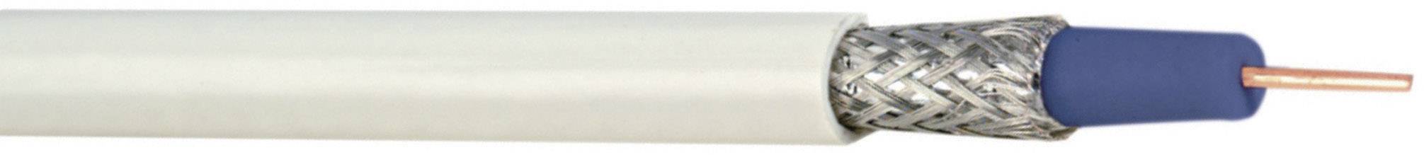 Hama 86683 Koaxialkabel Außen-Durchmesser: 6.90mm 75Ω 100 dB Weiß, Blau Meterware