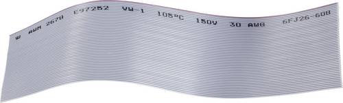 BKL Electronic 1505062 Flachbandkabel Rastermaß: 0.635 mm 80 x 0.05 mm² Grau Meterware