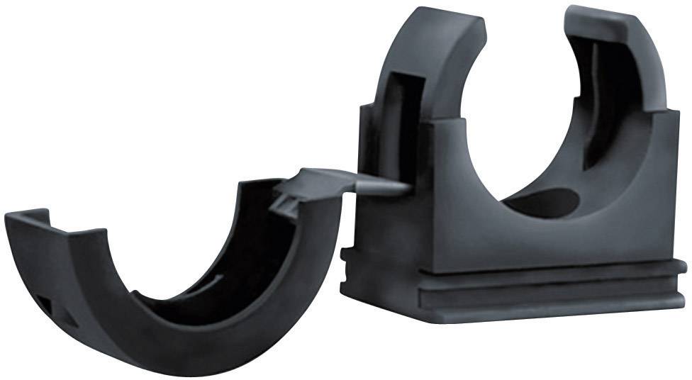 HellermannTyton 166-50703 AFCP33 Schlauchhalter Schwarz 33 mm