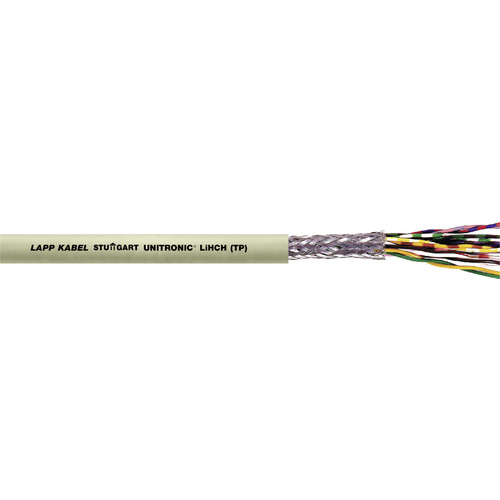 LAPP 38606-100 Datenleitung UNITRONIC LIHCH (TP) 6 x 2 x 0.50mm² Grau 100m
