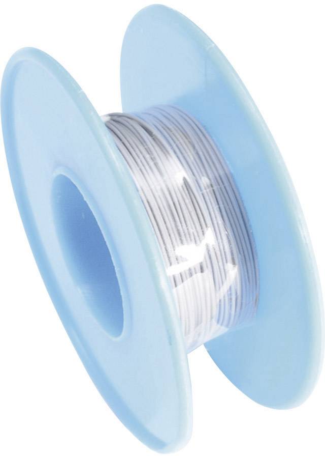 TRU Components 1566864 Wickeldraht Wire Wrap 1 x 0.05mm² Grau 15m