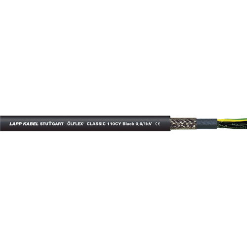 LAPP ÖLFLEX® CLASSIC 110 CY BLACK Steuerleitung 12G 0.75mm² Schwarz 1121247-1000 1000m