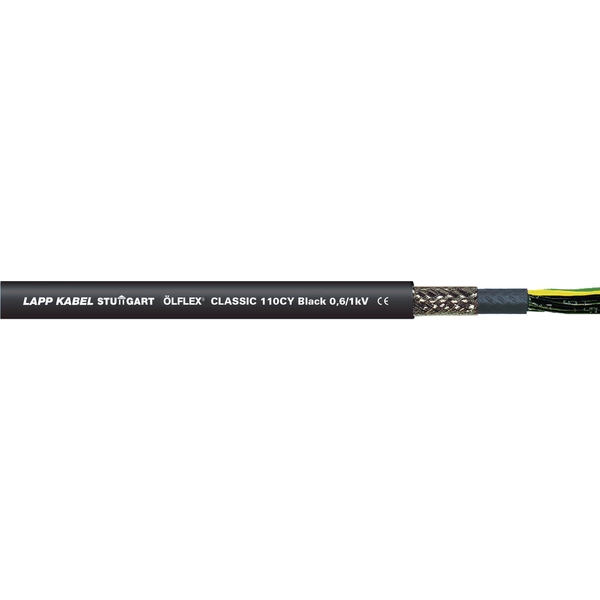 LAPP ÖLFLEX® CLASSIC 110 CY BLACK Steuerleitung 7G 1.50mm² Schwarz 1121314-100 100m LAPP ÖLFLEX® CLASSIC 110 CY BLACK Steuerleitung 7G 1.50mm² Schwarz 1121314-100 100m