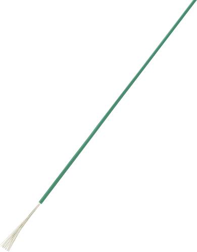 TRU Components 1571476 Litze LiY 1 x 0.50 mm² Grün 10 m