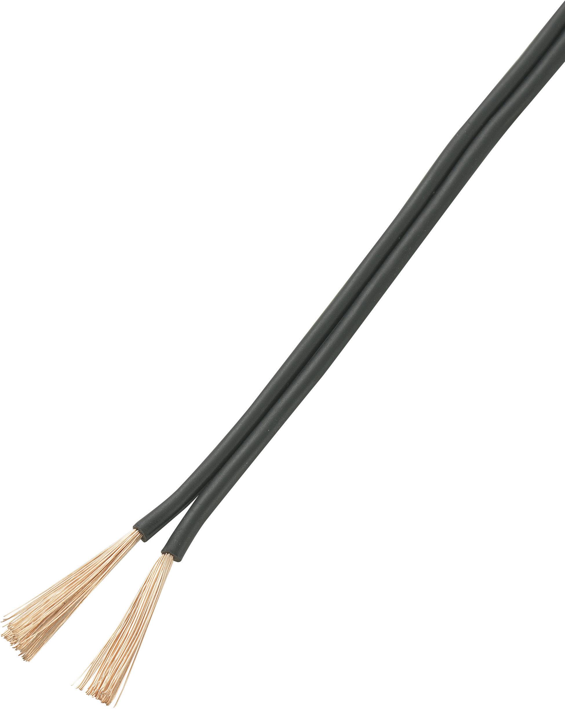 TRU Components 93030c541 Litze 2 x 2.50mm² Schwarz 25m