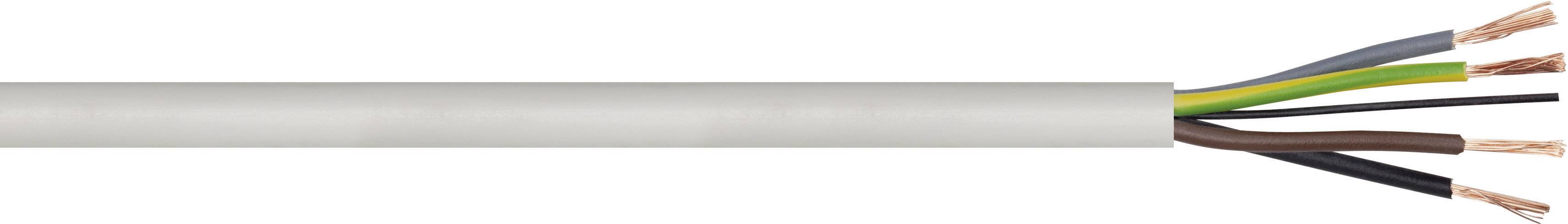 LAPP 1601211 Schlauchleitung H03VV-F 4 x 0.75mm² Schwarz Meterware