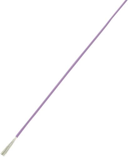 TRU Components 1566850 Litze LiY 1 x 0.14 mm² Violett 100 m