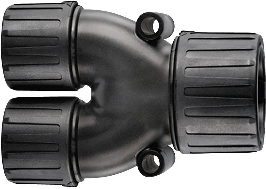 HellermannTyton 166-25803 HG28-Y21 Y-Verteiler Schwarz 28 mm, 21 mm, 21mm 1St.
