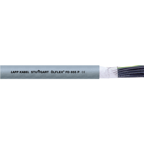 LAPP 27371-100 Schleppkettenleitung ÖLFLEX® FD 855 P 4G 2.50mm² Grau 100m