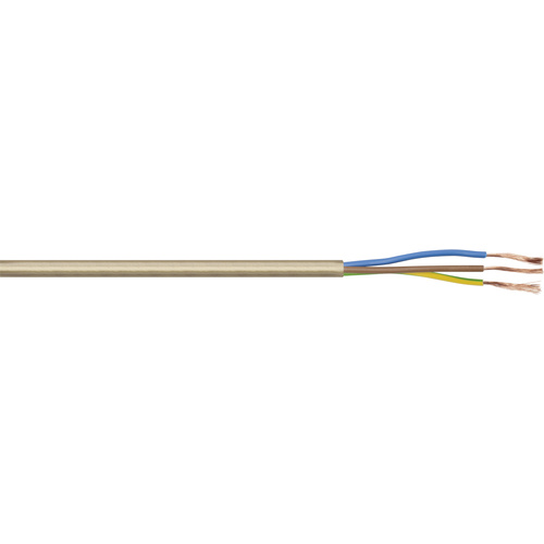 Câble gainé H03VV-F LAPP 49900067-1 3 x 0.75 mm² or Marchandise vendue au mètre