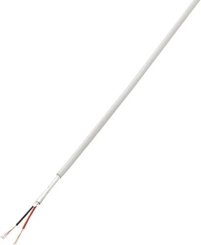 TRU Components 1567173 Alarmkabel LiYY 2 x 0.14 mm² Weiß 50 m