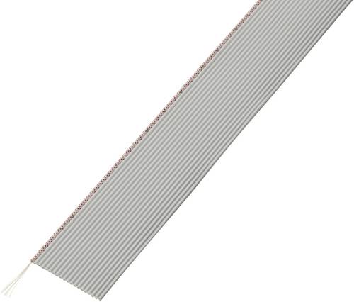 TRU Components 1567187 Flachbandkabel Rastermaß: 1.27 mm 20 x 0.035 mm² Grau 30.5 m