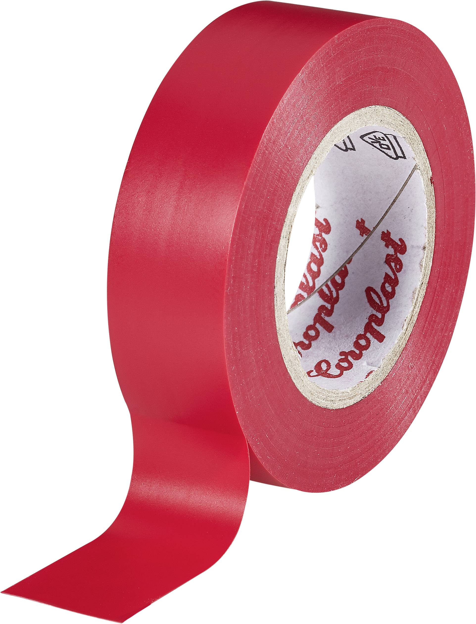 Coroplast 302 302-10-RD Isolierband Rot (L x B) 10 m x 15 mm