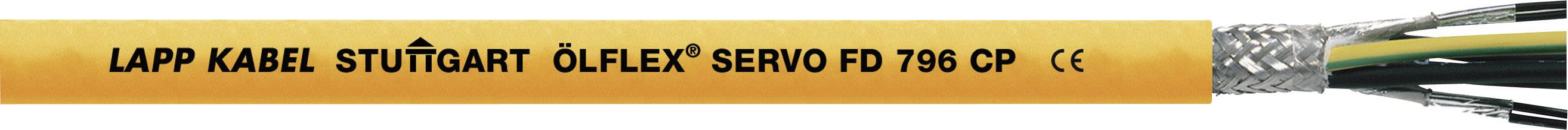 LAPP ÖLFLEX® SERVO FD 796 CP Servoleitung 4 G 1.5 mm² Orange 27950/1 Meterware