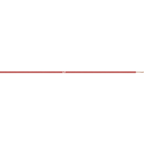Fil de câblage LiY LAPP 4125104S 1 x 0.14 mm² rouge Marchandise vendue au mètre