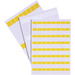 LAPP 83256146 LCK-40 YE Kabel-Etikett Fleximark 25 x 25.40mm Farbe Beschriftungsfeld: Gelb Anzahl Etiketten: 24