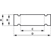 LAPP 83254961 PTEF 9,5-28 Zeichenträger Montage-Art: Kabelbinder Beschriftungsfläche: 18 x 9.50mm Transparent 1St.