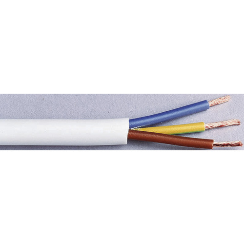 Câble gainé H03VV-F LAPP H03VV-F 1601204-10 3 x 0.75 mm² noir 10 m