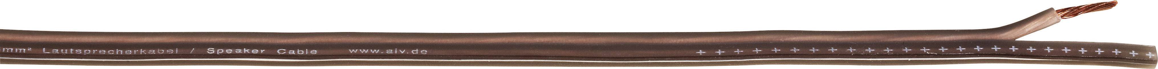 AIV 23509T Lautsprecherkabel 2 x 0.75mm² Kupfer Meterware