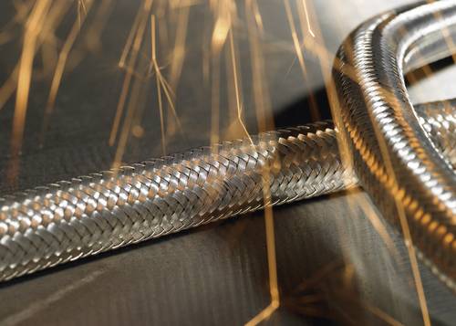 HellermannTyton 166-34402 SCSB20 Stahlschutzschlauch Metall 16.90mm Meterware