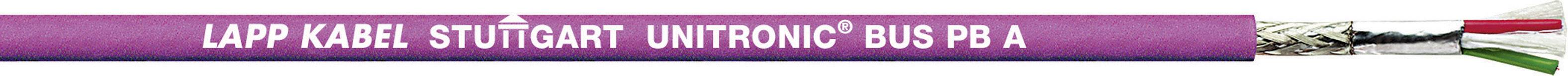 'LAPP KABEL STUTTGART UNITRONIC® BUS PB A' ist auf einem Kabel abgebildet.