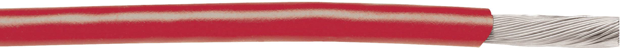 AlphaWire 3050 RD001 Litze 1 x 0.20 mm² Rot Meterware