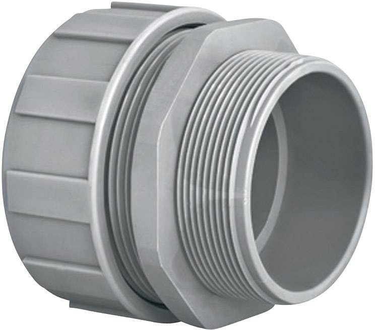HellermannTyton 166-40707 PSR40-S-M40 Schlauchverschraubung Grau M40 35.40 mm Gerade 1 St.