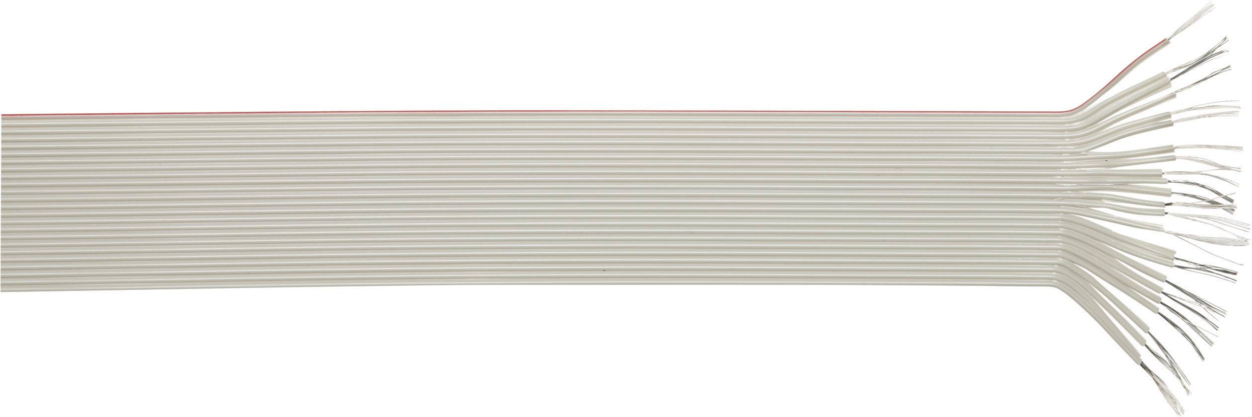 LAPP 49900049 Flachbandkabel Rastermaß: 1.27 mm 26 x 0.09 mm² Grau Meterware