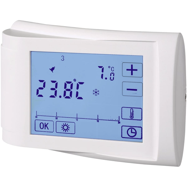 Raumthermostat Aufputz Wochenprogramm 5 bis 35°C Raumthermostat Aufputz Wochenprogramm 5 bis 35°C