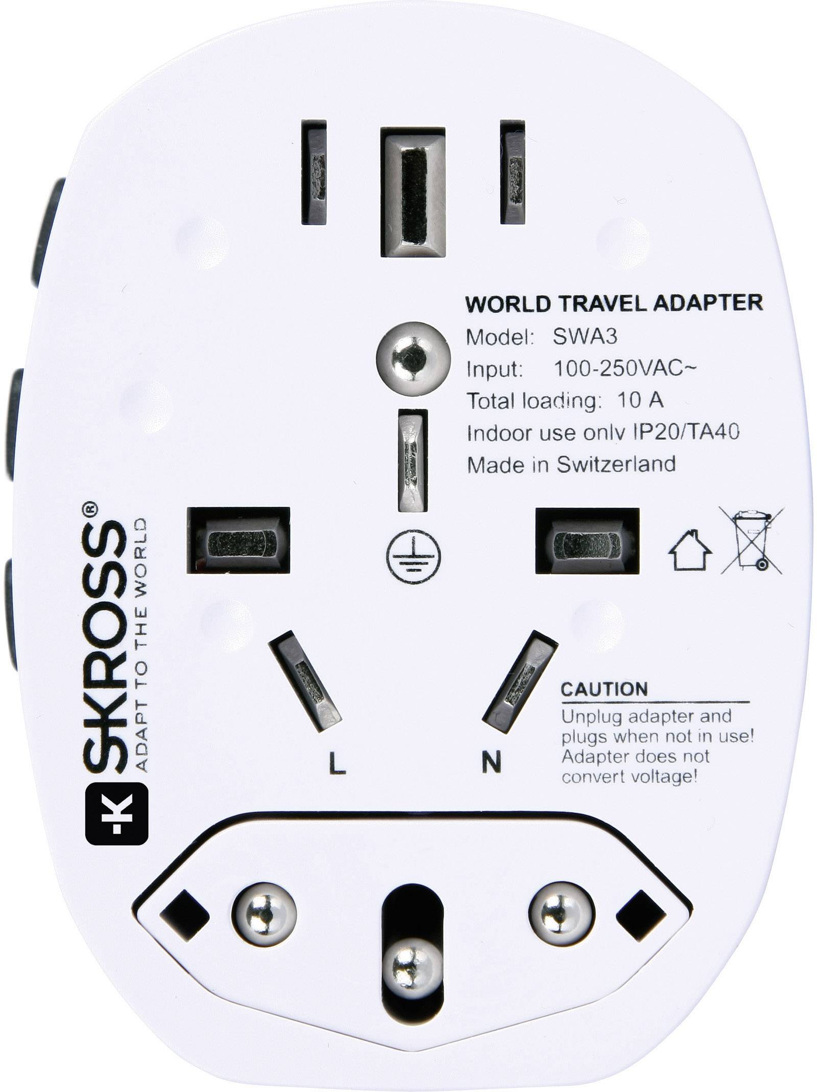 Skross 1.103.130 Reiseadapter  PRO+