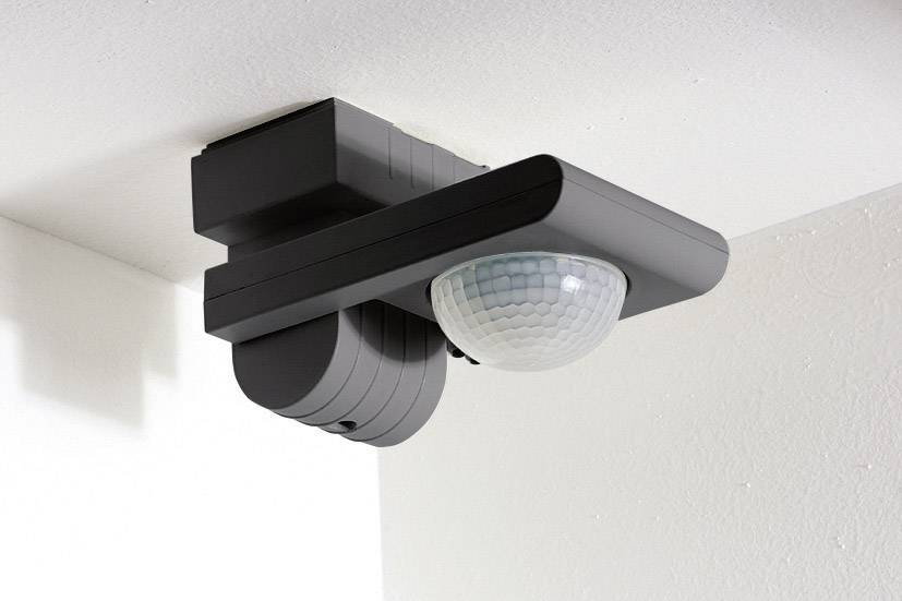 Siemens 5TC7213 Aufputz PIR-Bewegungsmelder 290° Relais Anthrazit IP55