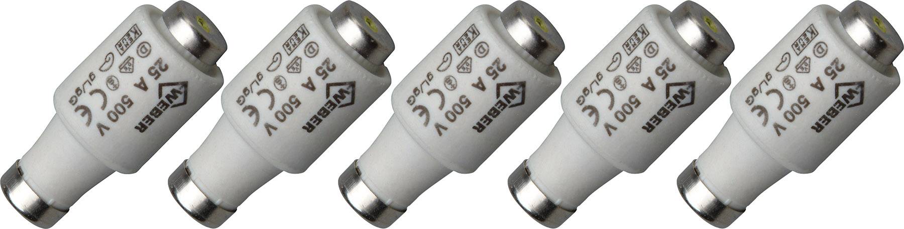 Kopp 325500089 Diazed-Sicherung Sicherungsgröße = DII 25 A 500 V 5 St.