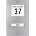 M-e modern-electronics KT 1-EG Klingeltaster mit Adressfeld, mit Namensschild 1fach Edelstahl 12 V/1A M-e modern-electronics KT 1-EG Klingeltaster mit Adressfeld, mit Namensschild 1fach Edelstahl 12 V/1A