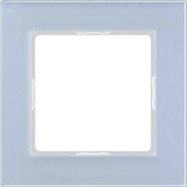 Jung 1fach Rahmen A creation Blau, Grau AC581GLBLGR 1St.